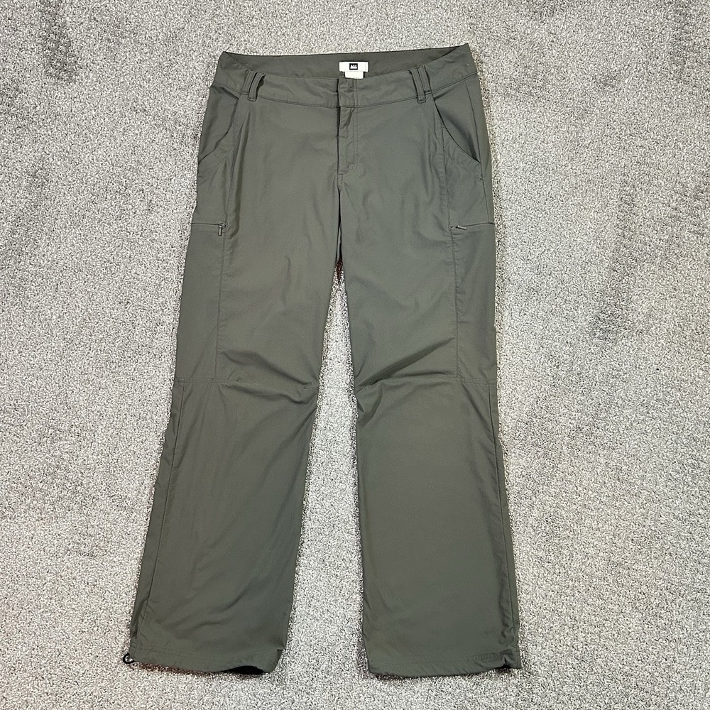 REI Cargo Hiking Pants - Women's 8P - Olive Green UPF 50+  NWOT